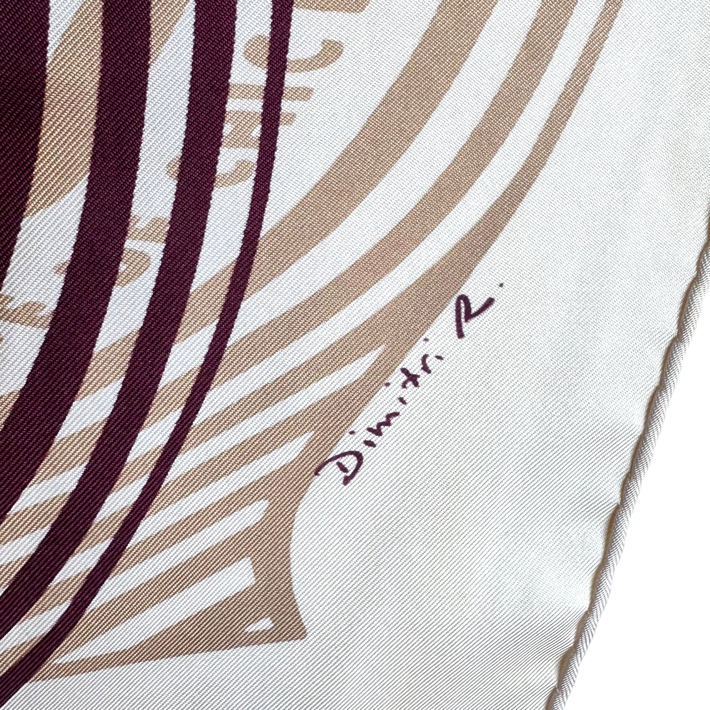 Waves of chic - HERMES SCARF 90 CM