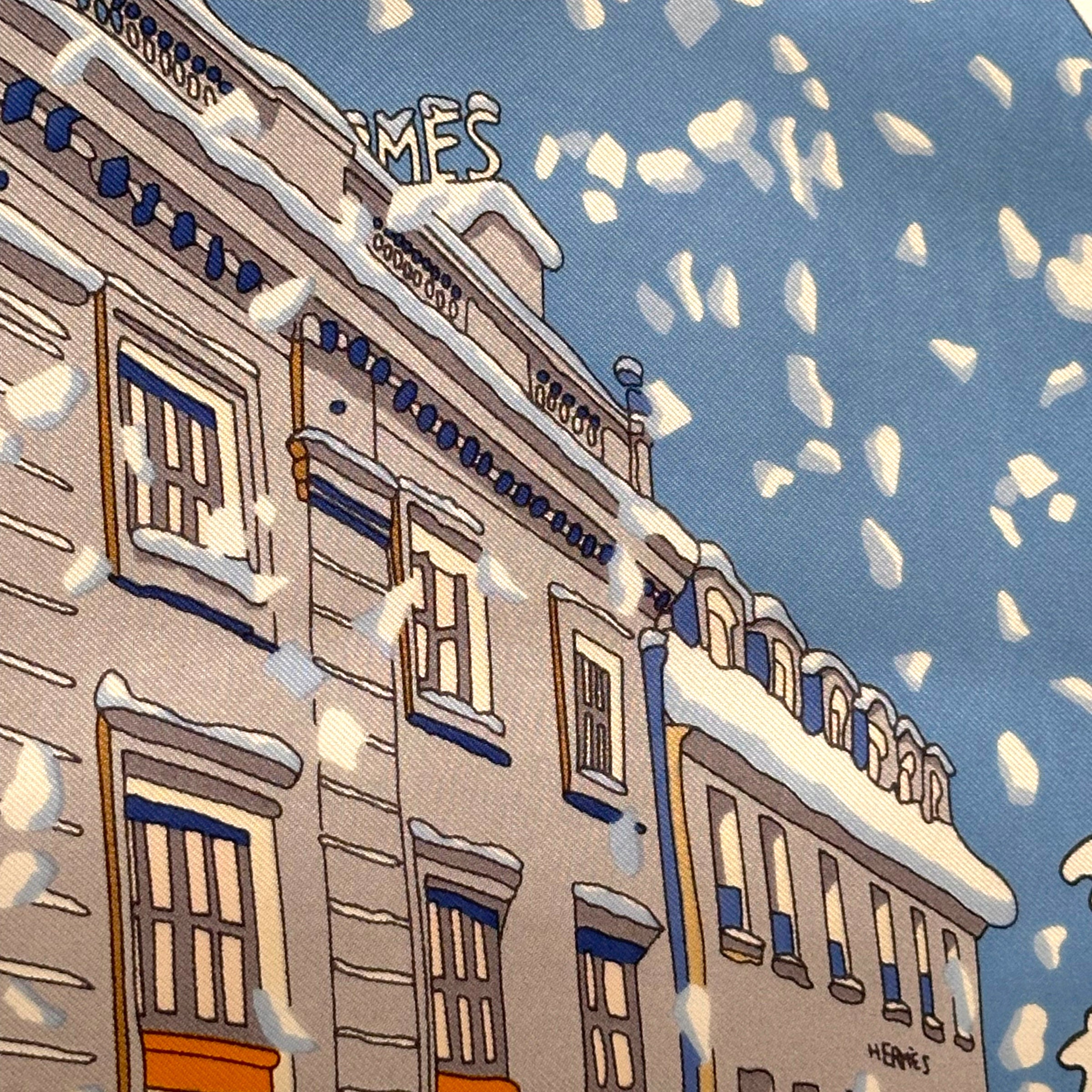 Christmas at 24 Faubourg - HERMES SCARF 90CM