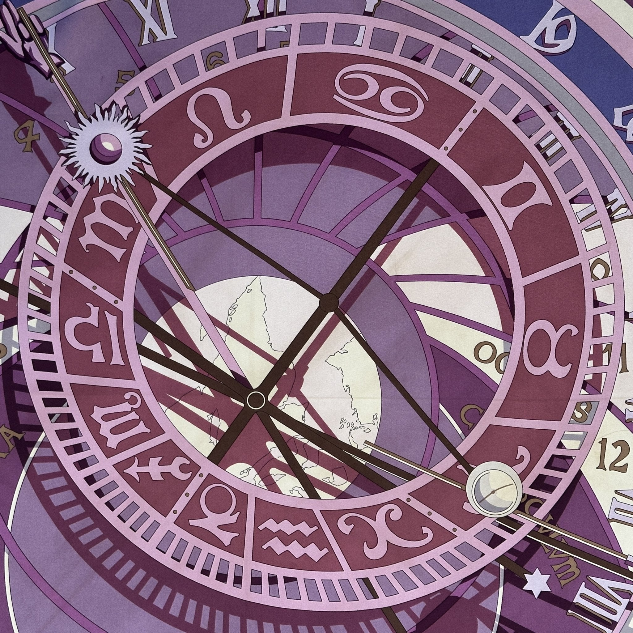 dessin d'horloge ancienne