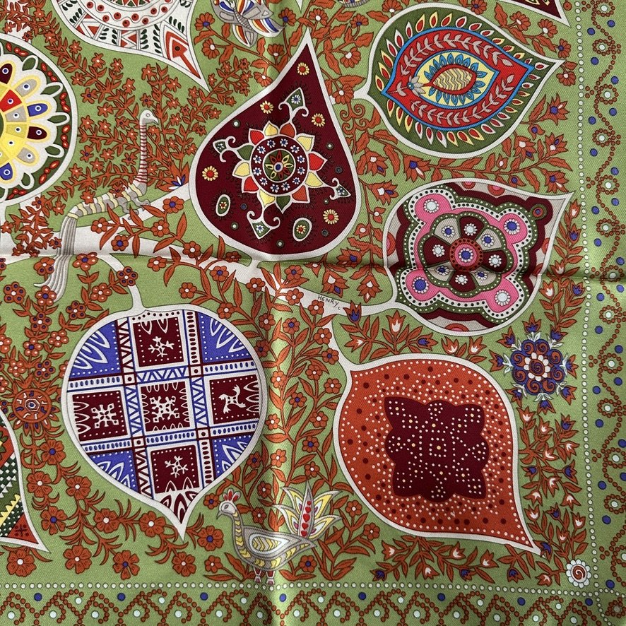 L'arbre de vie - FOULARD HERMES 90 CM