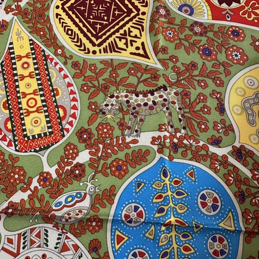 L'arbre de vie - FOULARD HERMES 90 CM