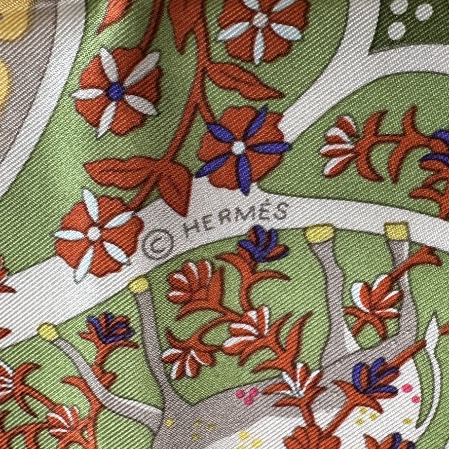 L'arbre de vie - FOULARD HERMES 90 CM