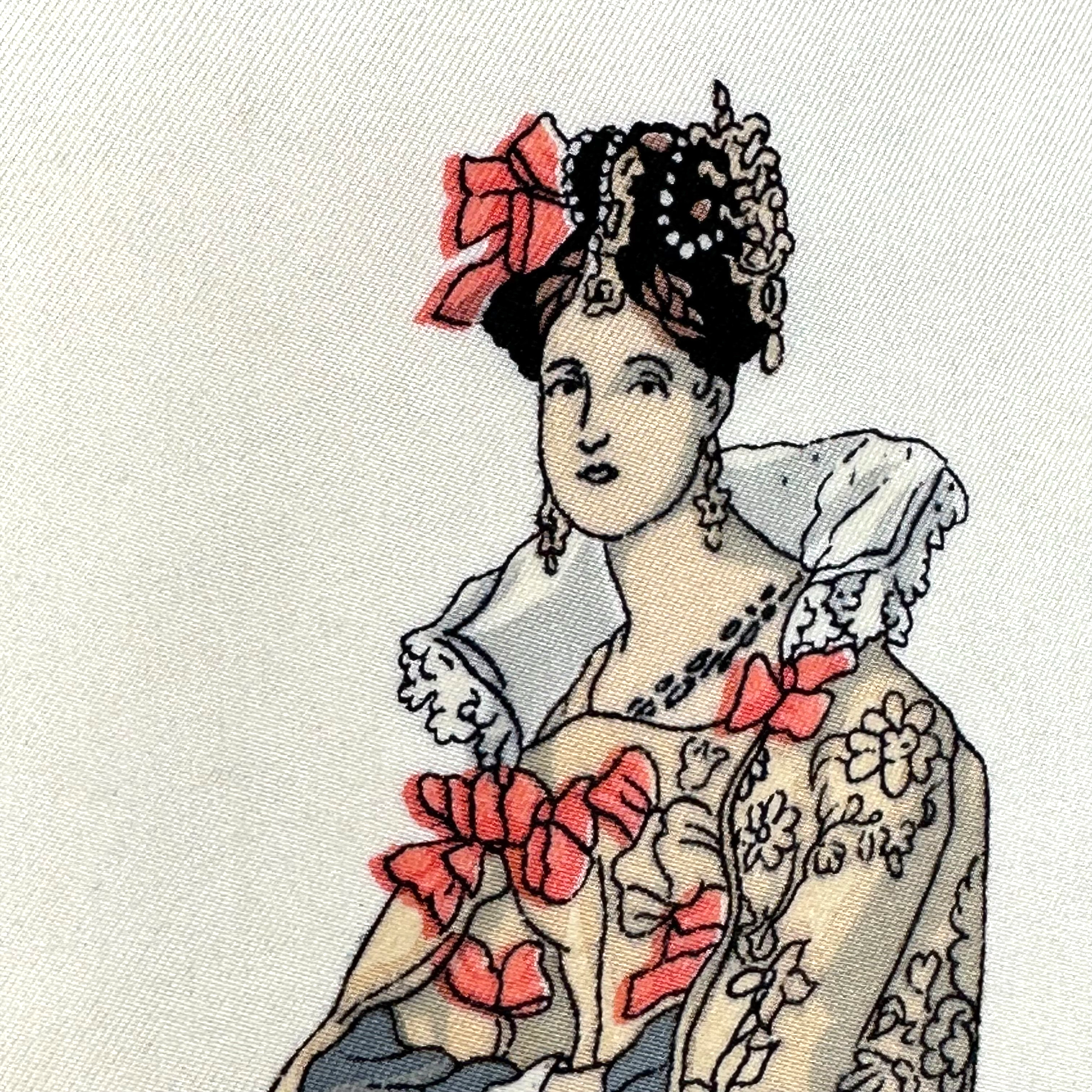 Costumes de dames - FOULARD HERMES 90CM