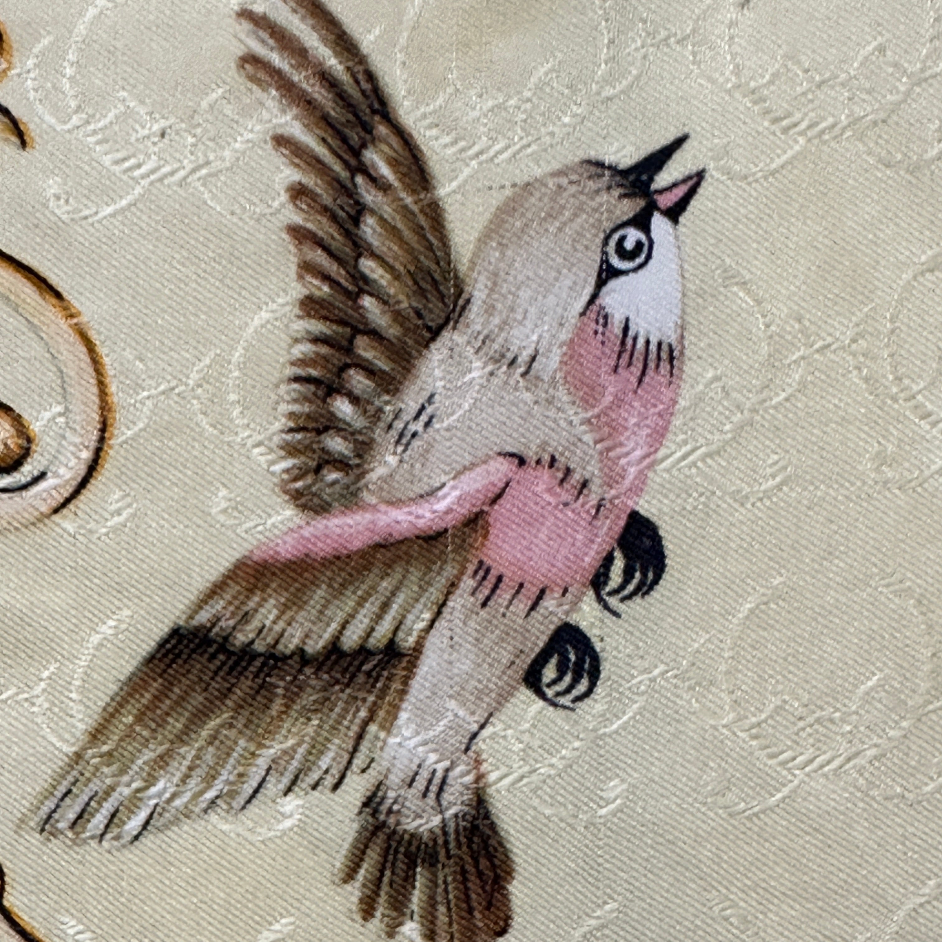 dessin-oiseau-rose