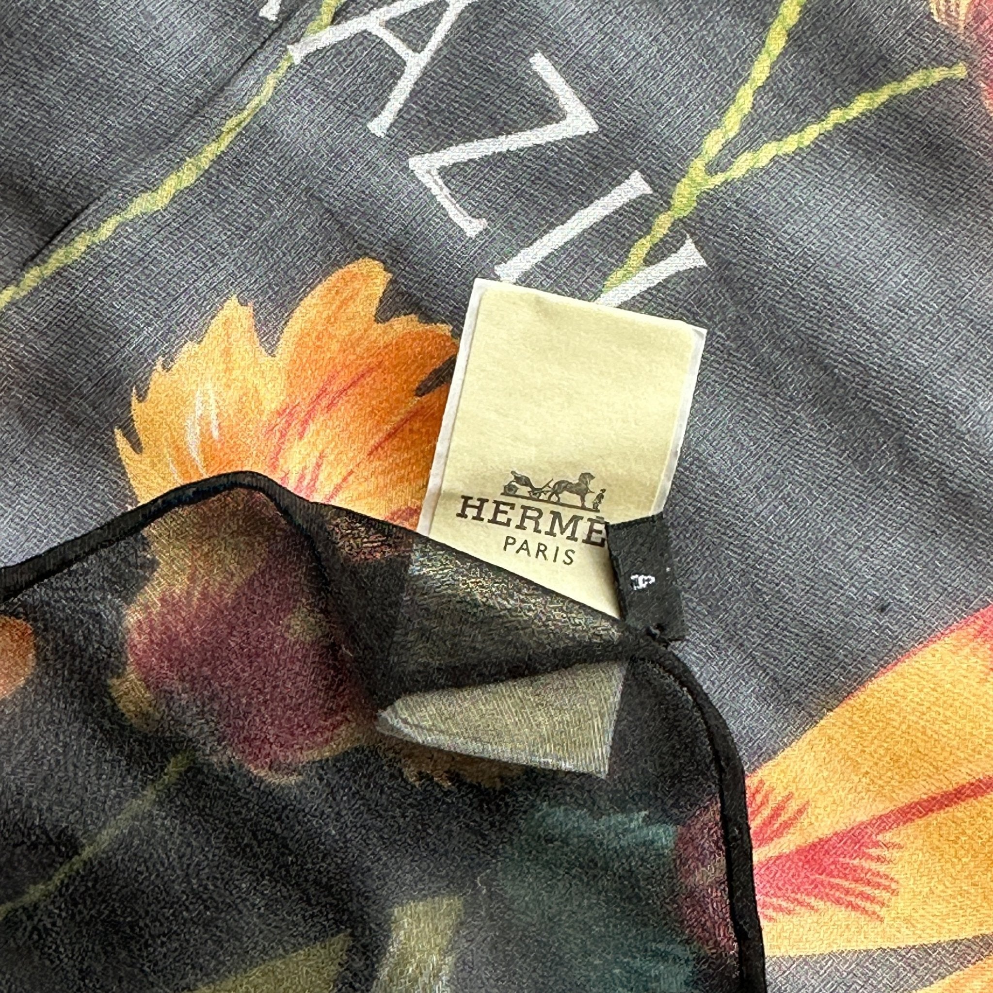 Foulard Hermès Brazil neuf enmousseline