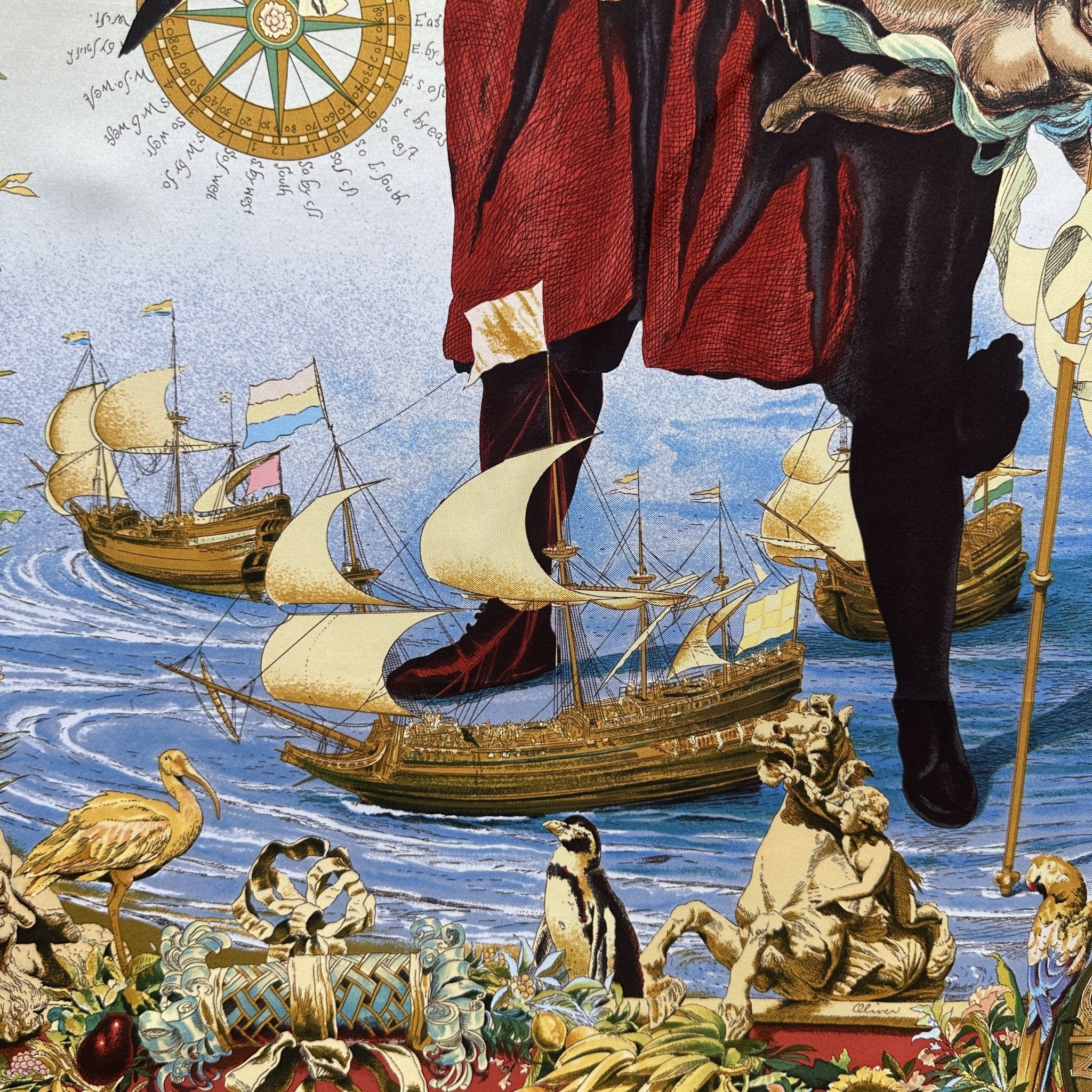 Zoom sur Christophe Colomb et les trois caravelles