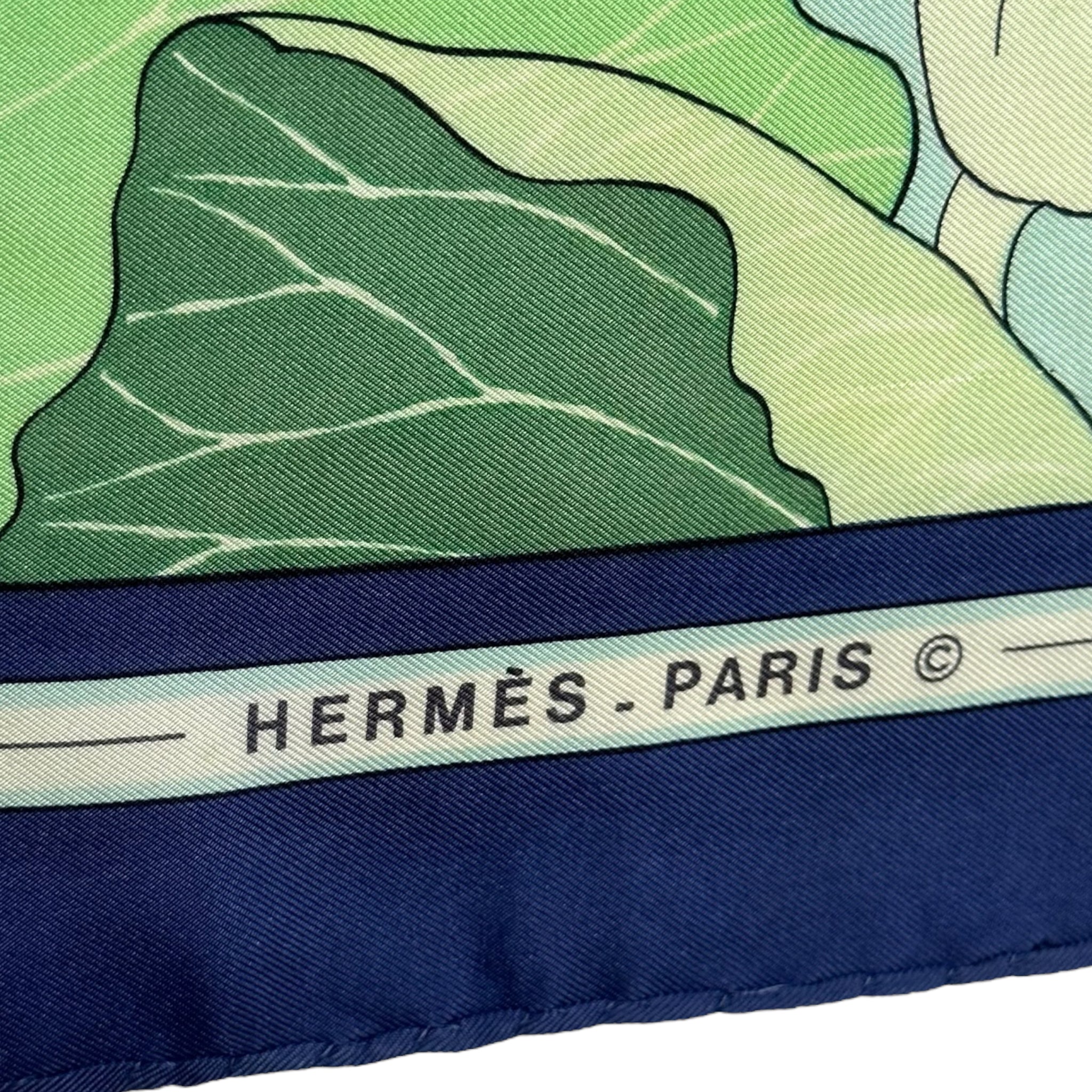 LOTUS FLOWERS SQUARE HERMES 90 
