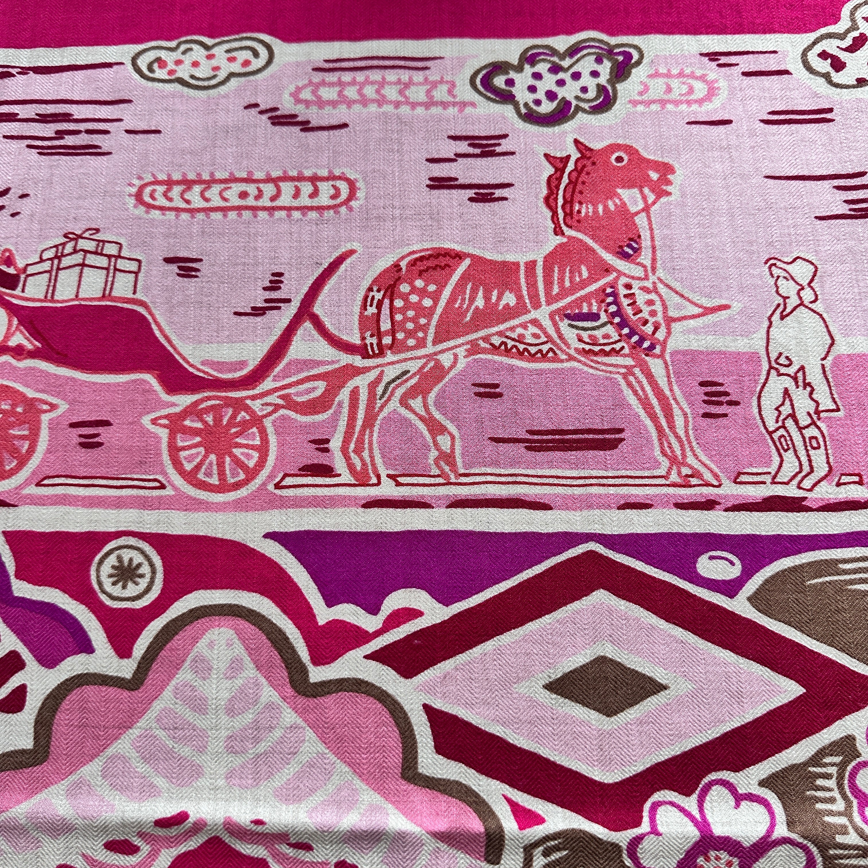 Motif calèche Hermès traditionnel et  par Natsuno Hidaka