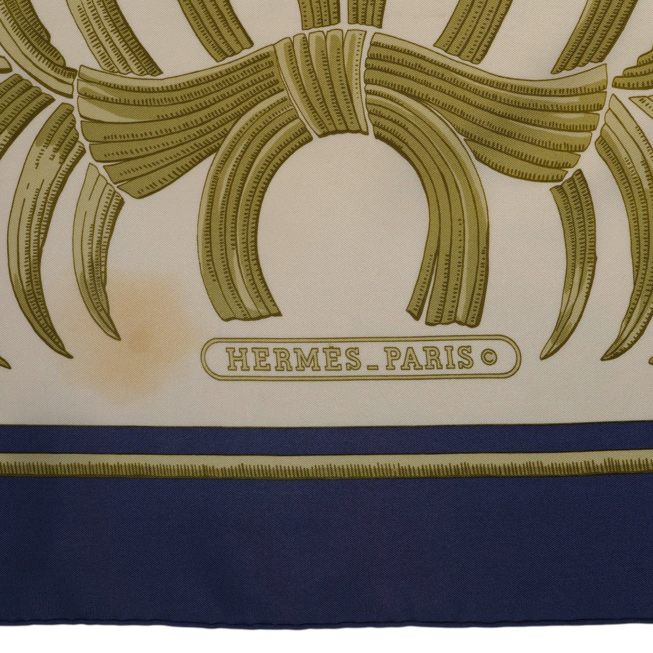 Carré Hermes Édition originale 1977– Tigre Royal – Christiane Vauzelles